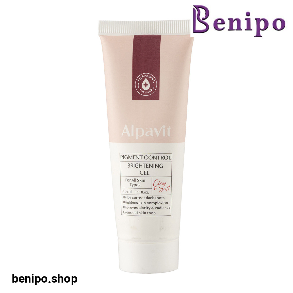 ژل روشن کننده پوست صورت حاوی ترانگزامیک اسید و آلفا آربوتین حجم 40 میلی لیتر