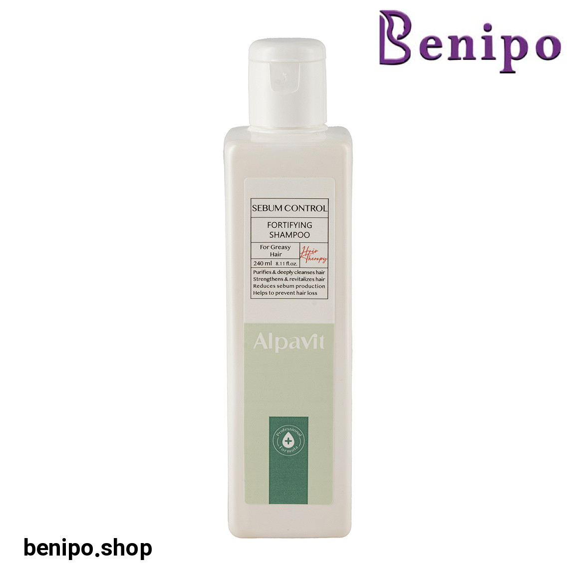 شامپو تقویت کننده مو مناسب موهای چرب حجم 240 میلی لیتر