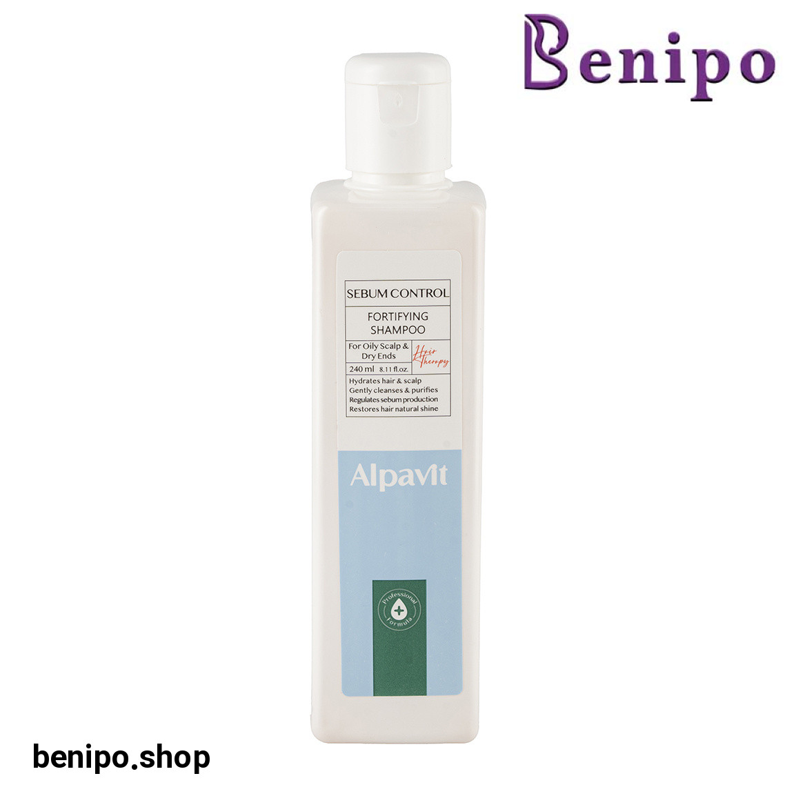 شامپو تقویت کننده مو مناسب پوست سر چرب و موی خشک حجم 240 میلی لیتر