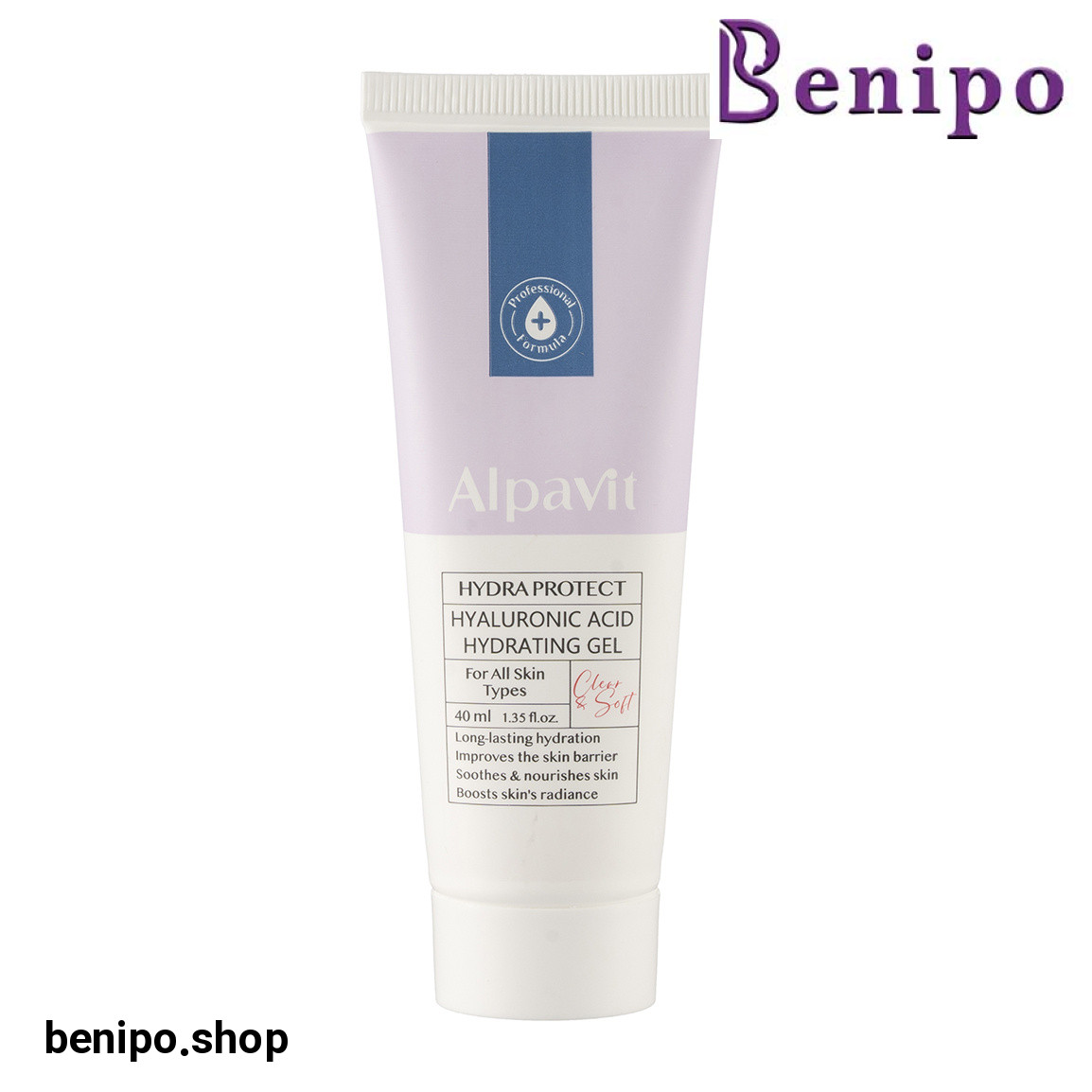 ژل مرطوب کننده پوست صورت حاوی هیالورونیک اسید حجم 40 میلی لیتر