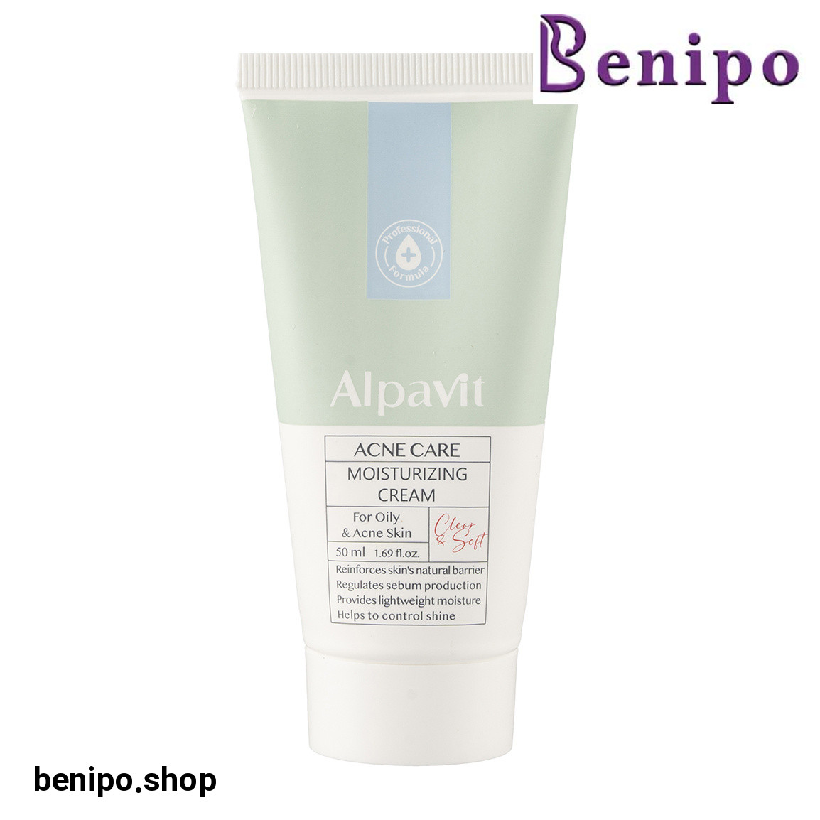 کرم مرطوب کننده پوست مناسب پوست چرب و جوش دار حجم 50 میلی لیتر