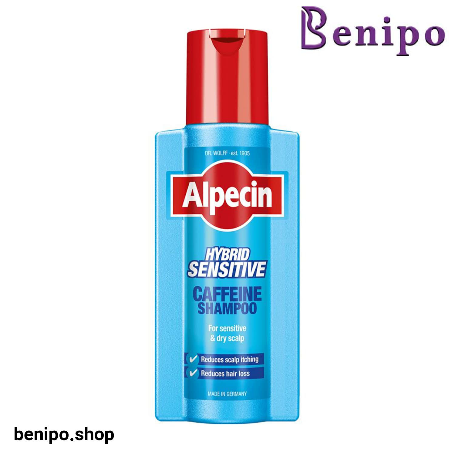 شامپو ضد ریزش Hybrid Sensitive آلپسین