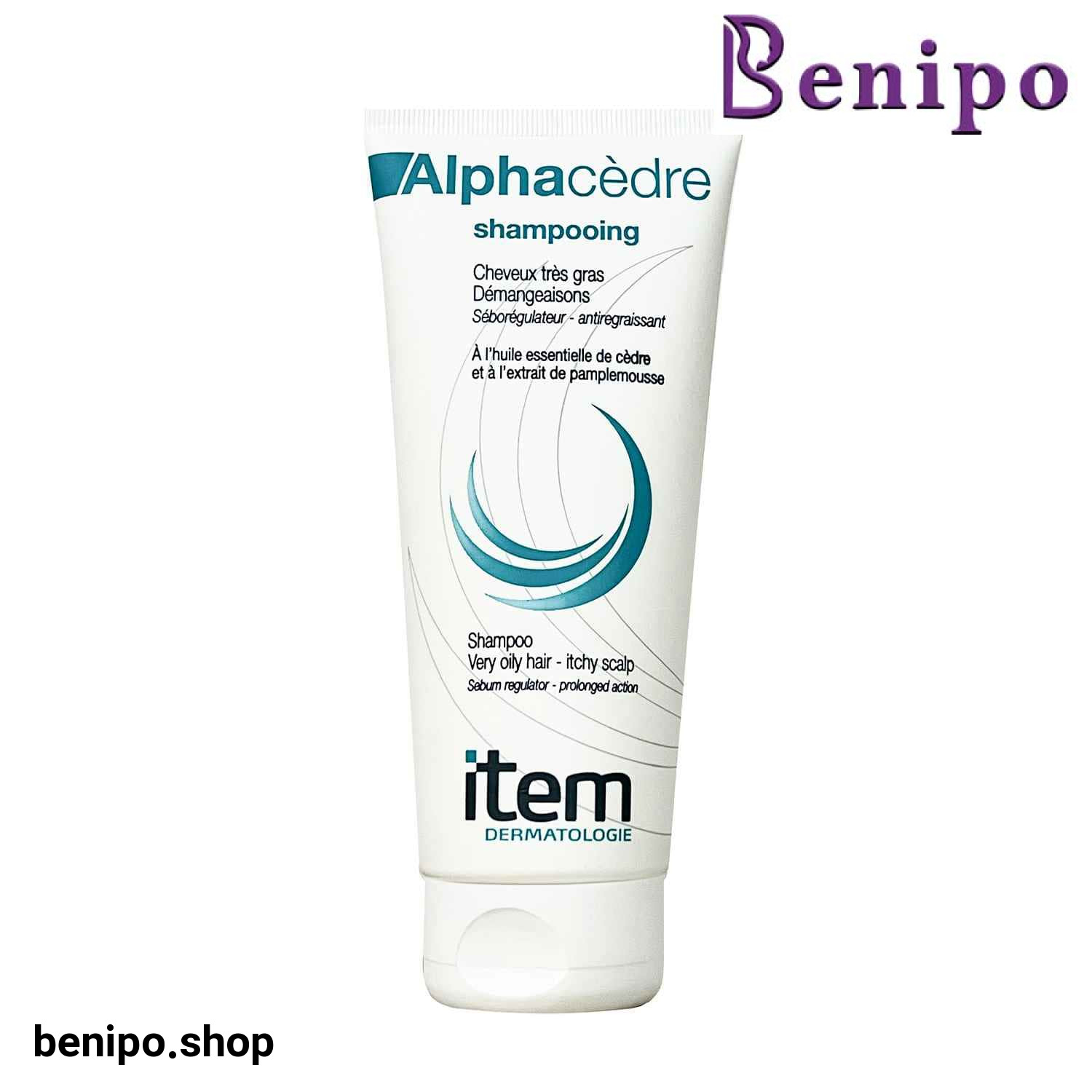 شامپو Alphacedre مناسب موهای چرب و مستعد شوره آیتم