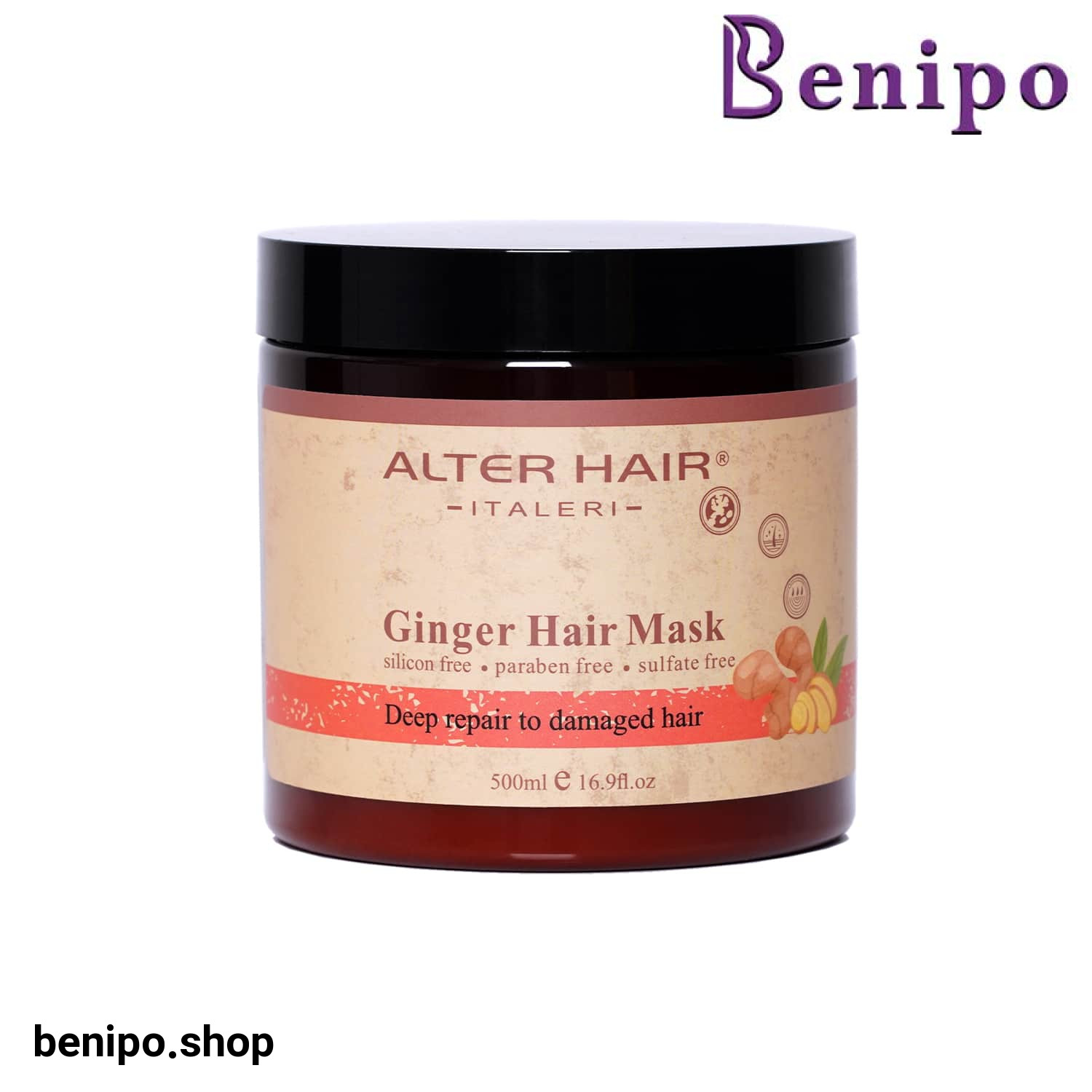 ماسک مو ترمیم کننده زنجبیل آلتر هیر