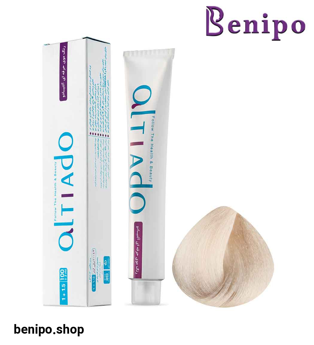 رنگ مو شماره 11.0 رنگ بلوند پلاتینه حجم 100میل