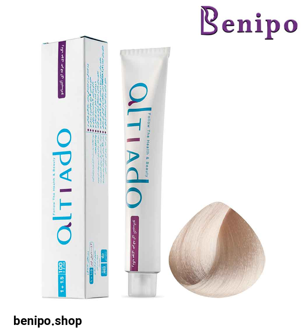 رنگ مو شماره 11.3 رنگ بلوند زیتونی پلاتینه حجم 100میل