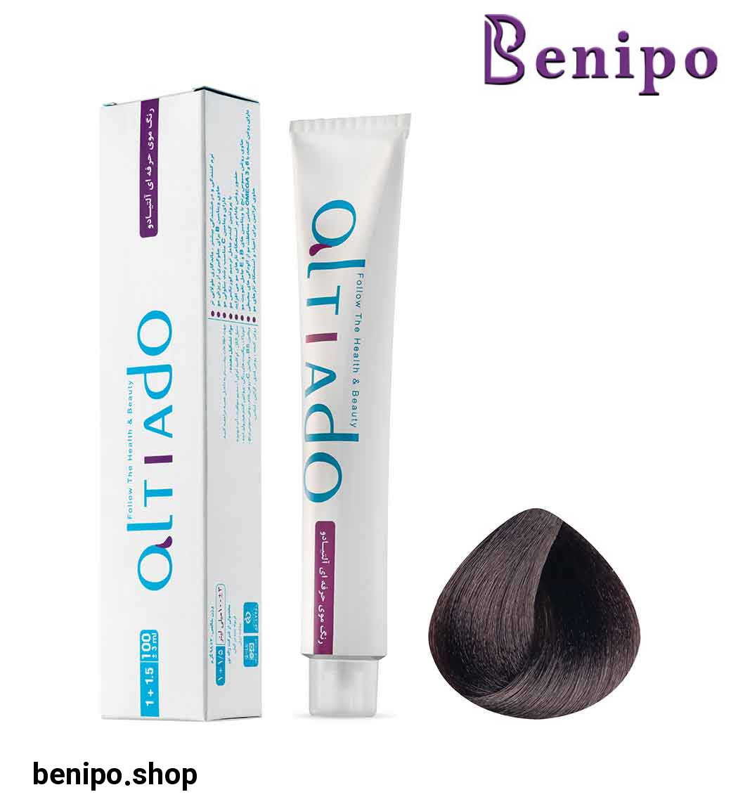 رنگ مو شماره 5.3 رنگ قهوه ای زیتونی روشن حجم 100میل