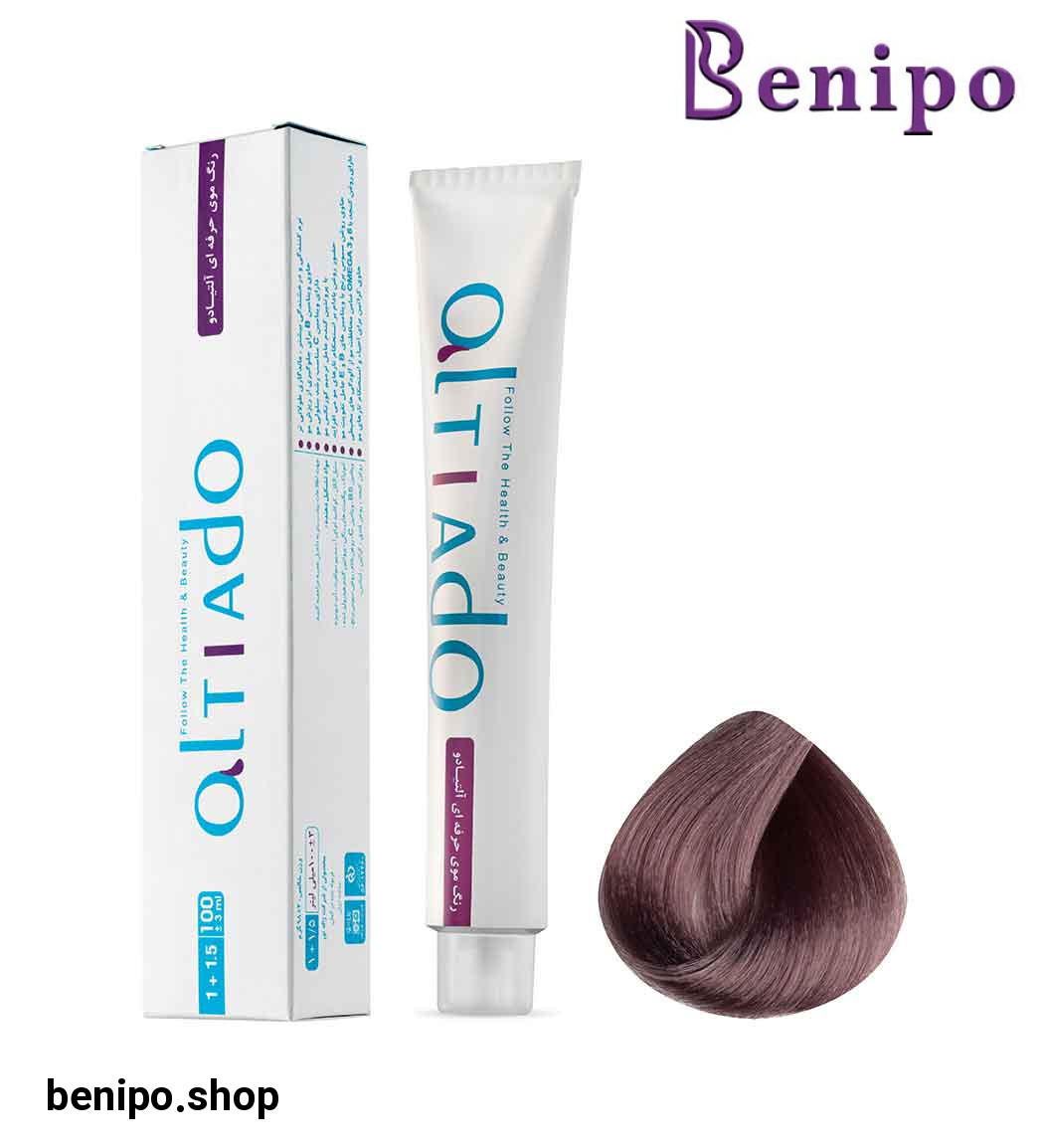 رنگ مو شماره 6.15 رنگ بلوند ماسه ای متوسط حجم 100میل