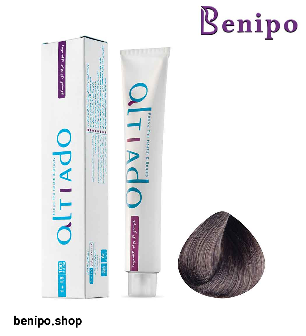 رنگ مو شماره 7.3 رنگ بلوند زیتونی متوسط حجم 100میل