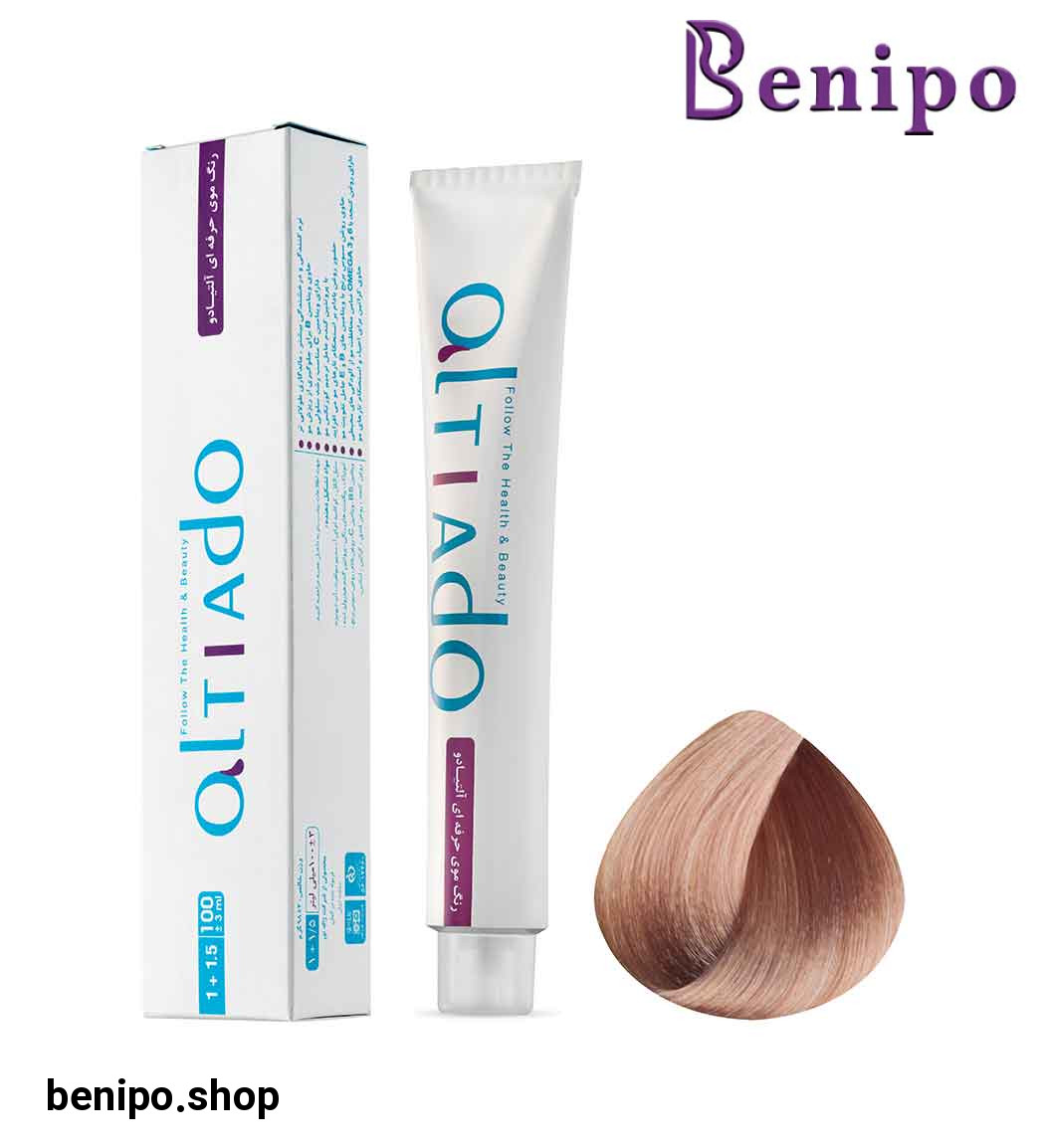 رنگ مو شماره 7.51 رنگ بلوند بژ متوسط حجم 100میل