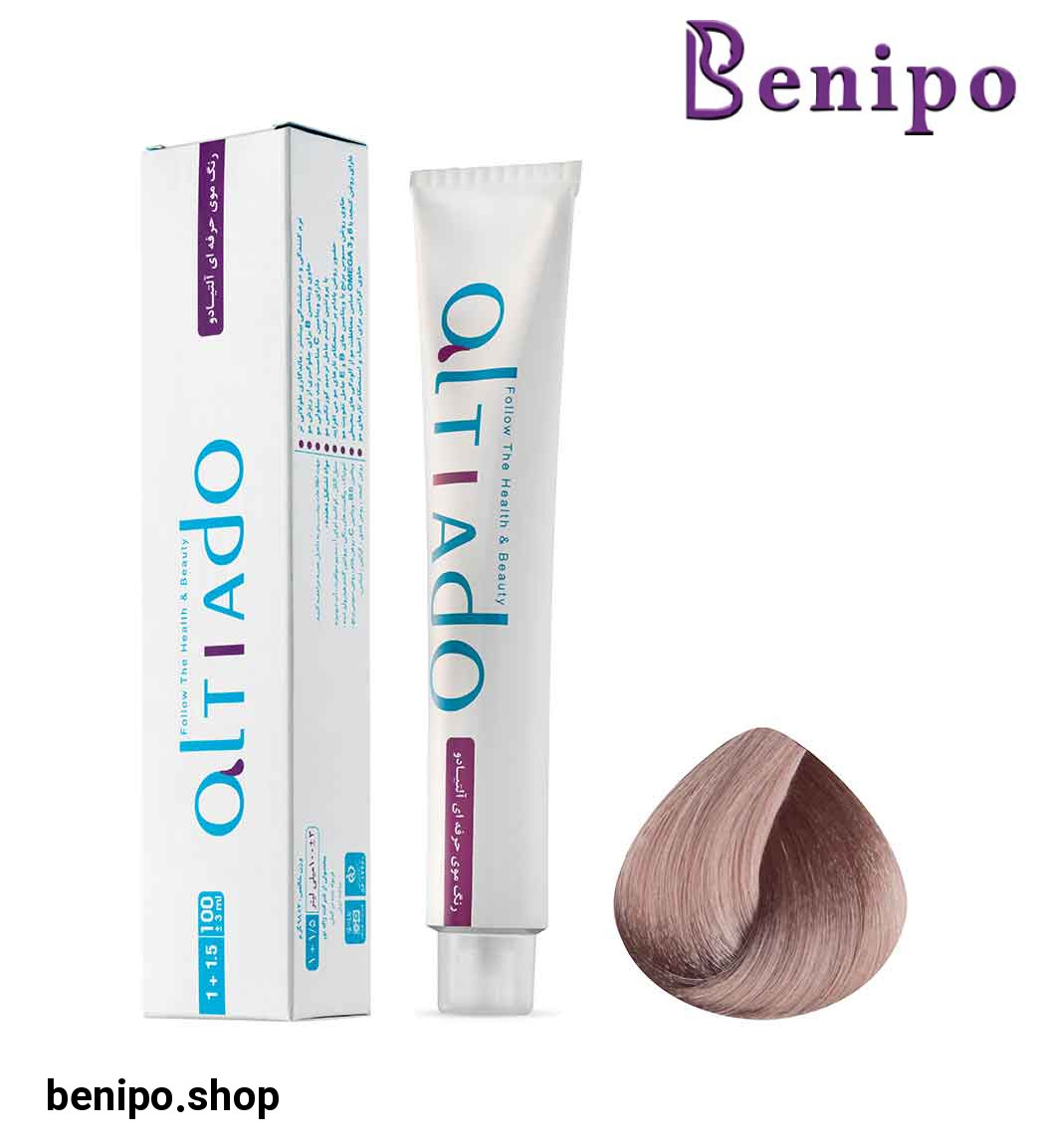 رنگ مو شماره 8.1 رنگ بلوند دودی حجم 100میل