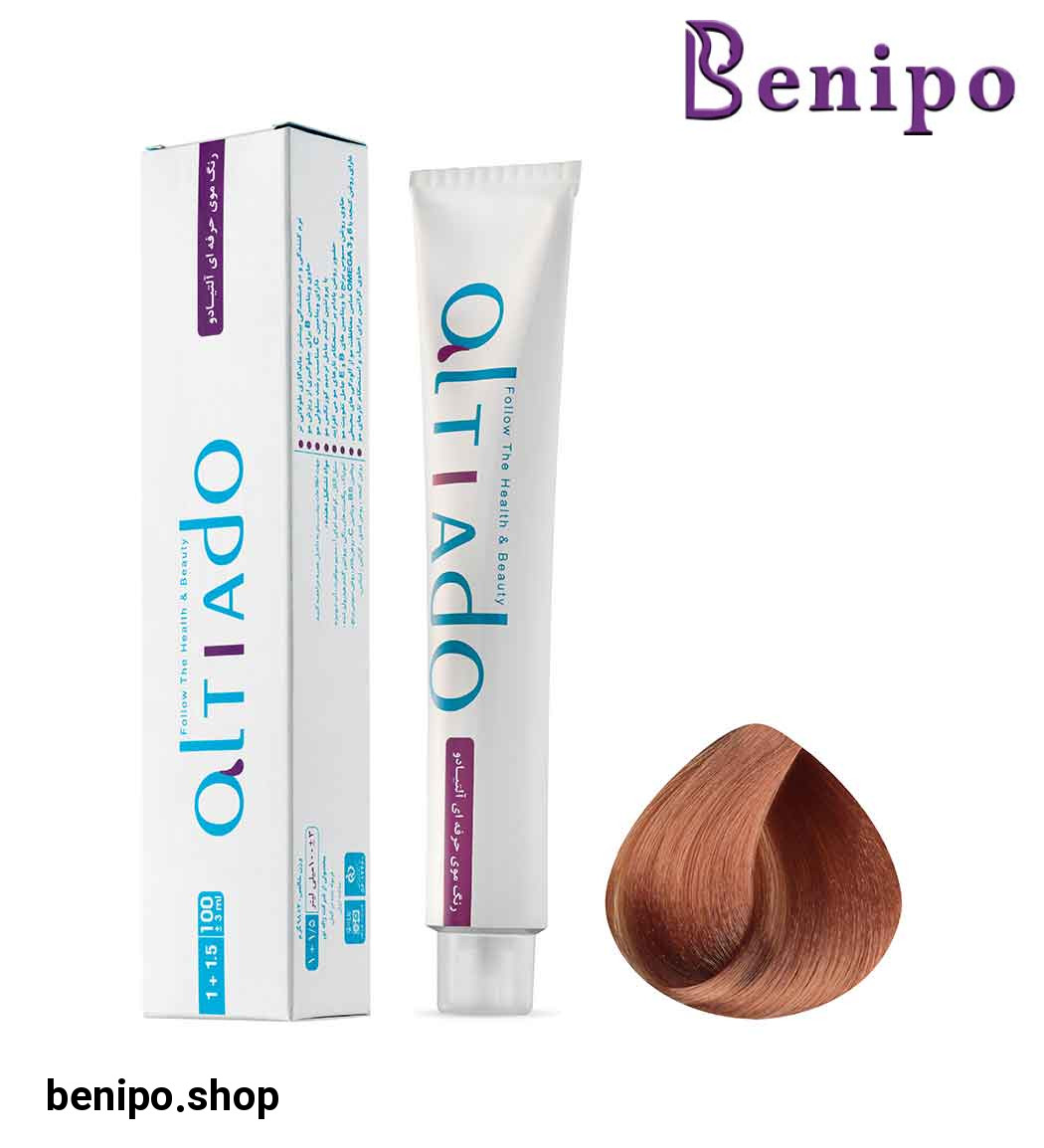 رنگ مو شماره 8.5 رنگ بلوند طلایی حجم 100میل