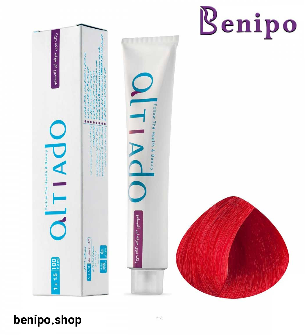 رنگ مو شماره 8.6 رنگ بلوند قرمز حجم 100میل