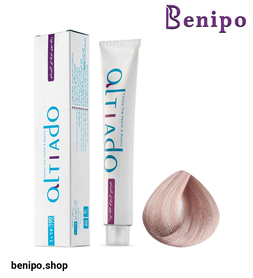 رنگ مو شماره 8.77 رنگ بلوند نسکافه ای حجم 100میل