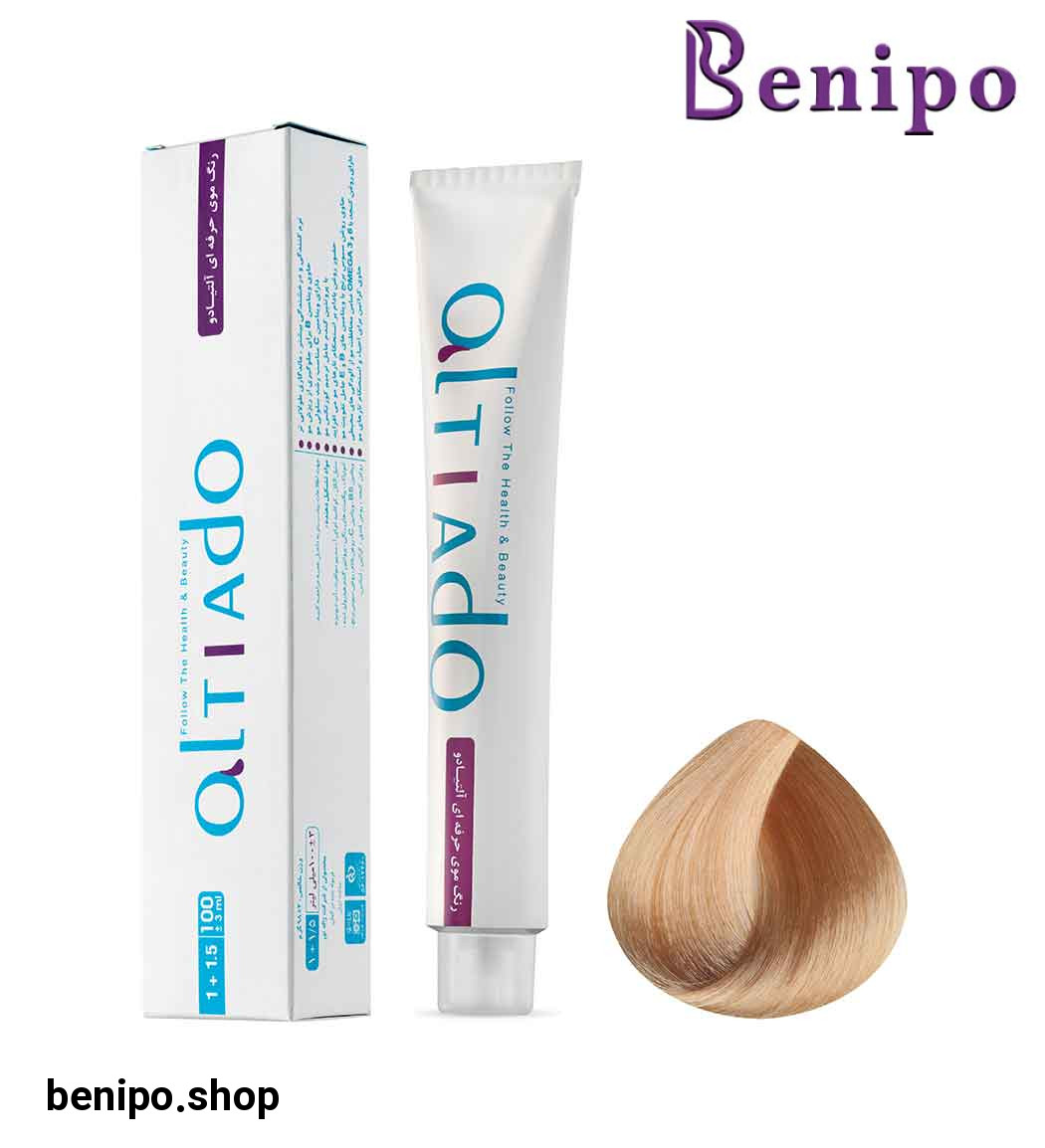 رنگ مو شماره 9.5 رنگ بلوند طلایی روشن حجم 100میل