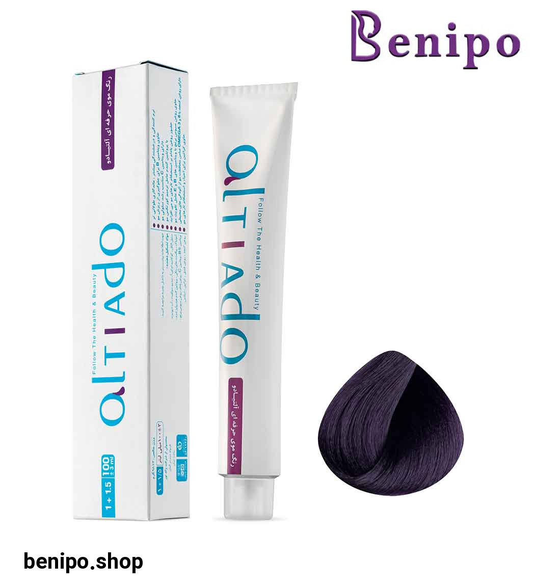 رنگ مو شماره F66 رنگ بنفش فشن حجم 100میل