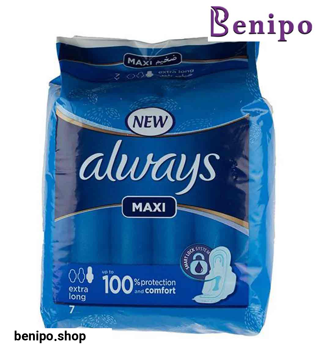 نوار بهداشتی خیلی بلند 7 تایی ضخیم مدل Maxi