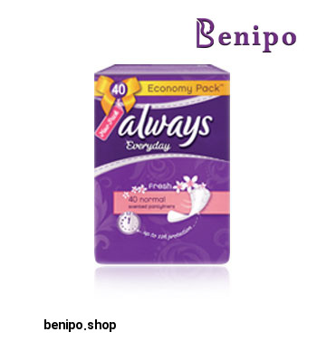 پد بهداشتي روزانه معطر معمولي 40 عددي