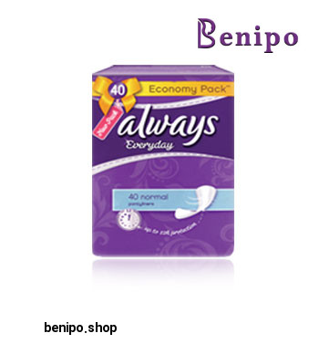 پد بهداشتي روزانه معمولي 40 عددي