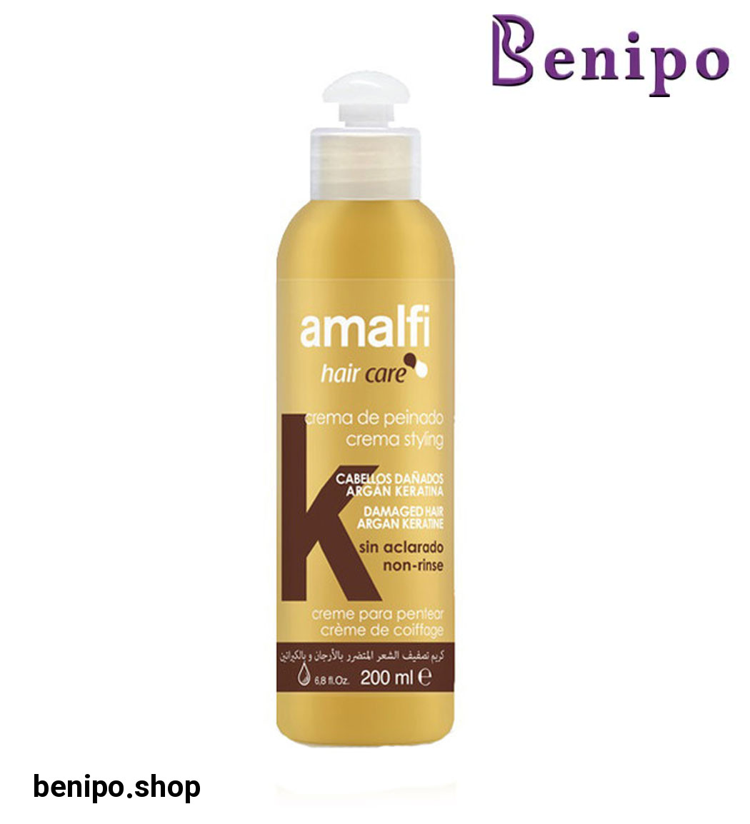 کرم مو مدل Keratin And Argan حجم 200میل