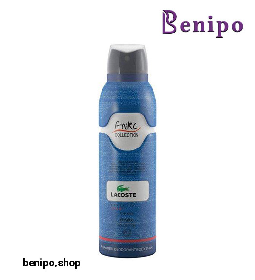 اسپری بدن مردانه Lacoste Essential Sport حجم 200میل