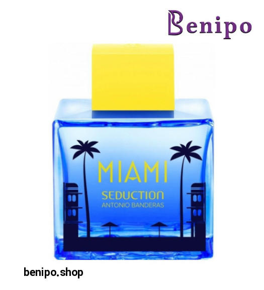 ادو تویلت مردانه مدل Miami Seduction Blue حجم 100 میل