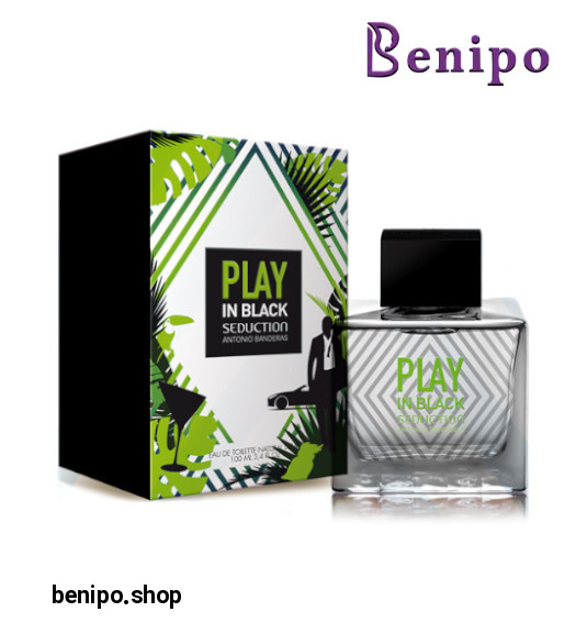 ادوتویلت مردانه مدل Play In Black Seduction حجم 100 میل