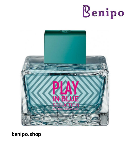 ادو تویلت زنانه مدل Play In Blue Seduction حجم 80 میل