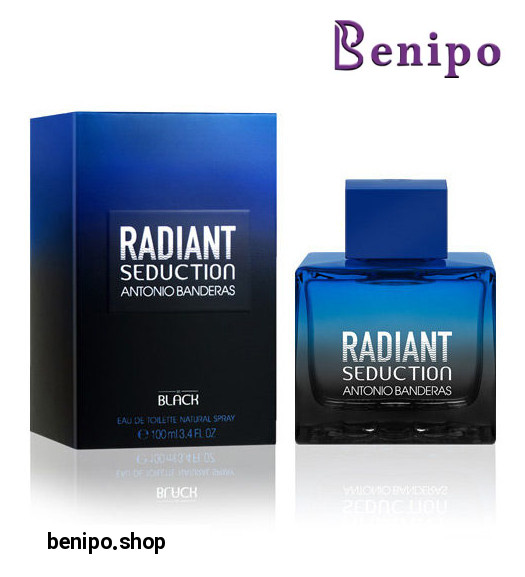 ادو تویلت مردانه مدل Radiant Seduction in Black حجم 100 میل