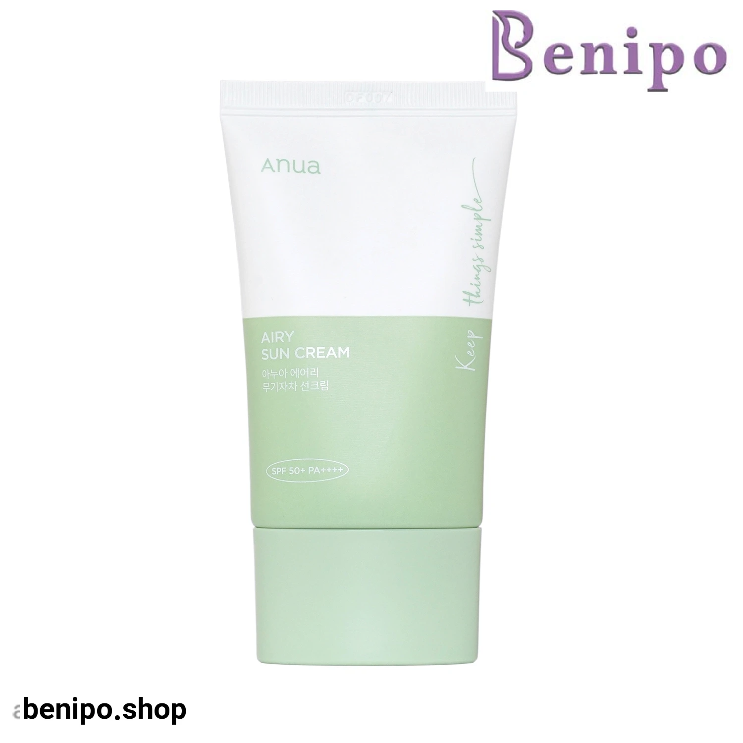 کرم ضد آفتاب تسکین دهنده AIRY آنوا