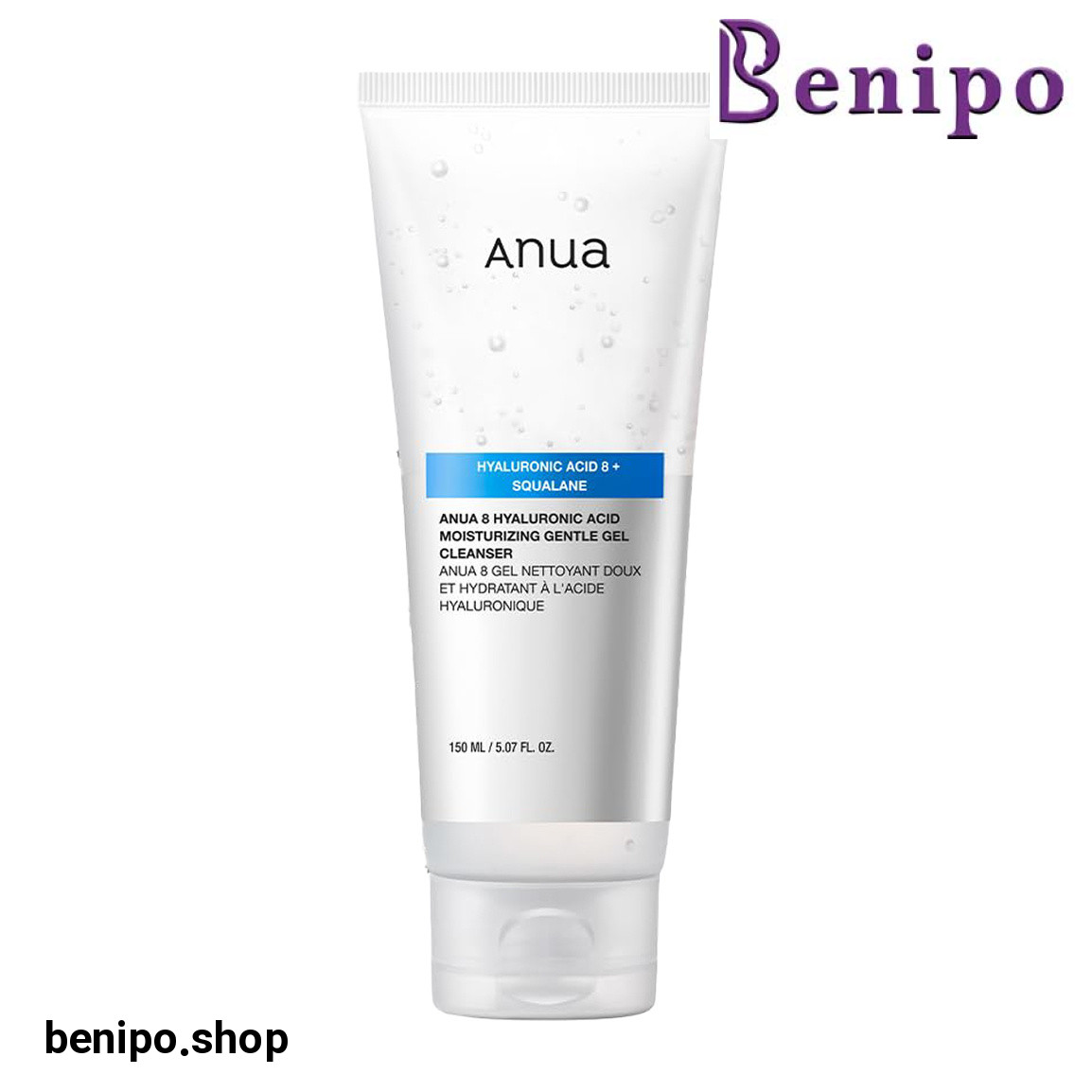 ژل پاک کننده ملایم صورت حاوی هیالورونیک اسید حجم 150 میلی لیتر