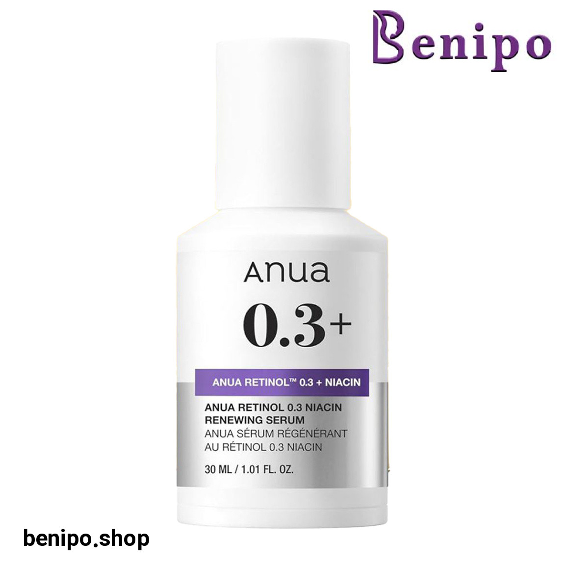 سرم بازسازی کننده نانو رتینول و نیاسین حجم 30 میلی لیتر