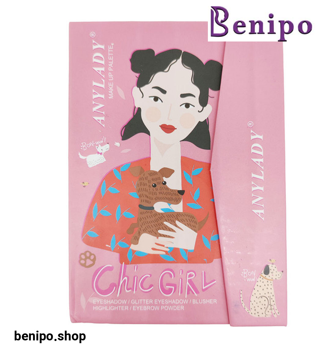 پالت سایه مدل Chic Girl ارسال طرح جلد رندوم