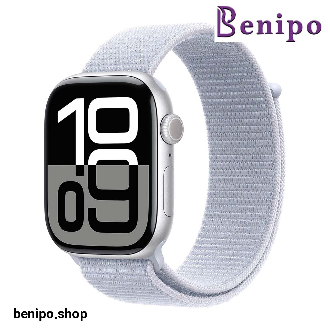 اپل واچ سری سری 10 سایز 46 میلی متری با بند پارچه ای