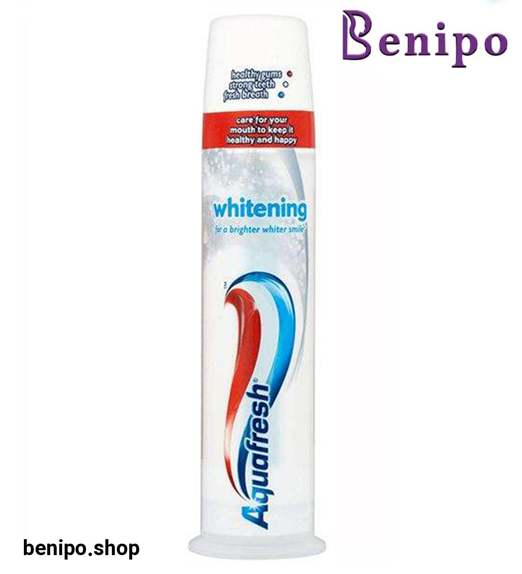 خمیر دندان 3 کاره پمپی مدل Fresh Minty حجم 100میل