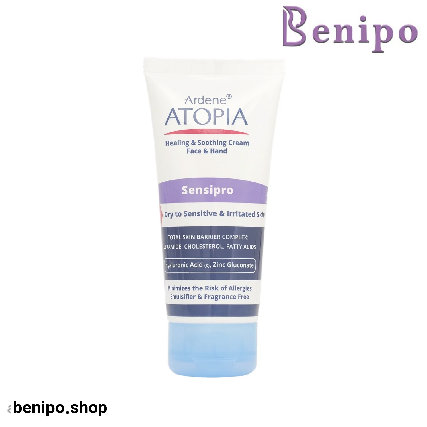 کرم مرطوب کننده دست و صورت پوست خشک و حساس آردن آتوپیا