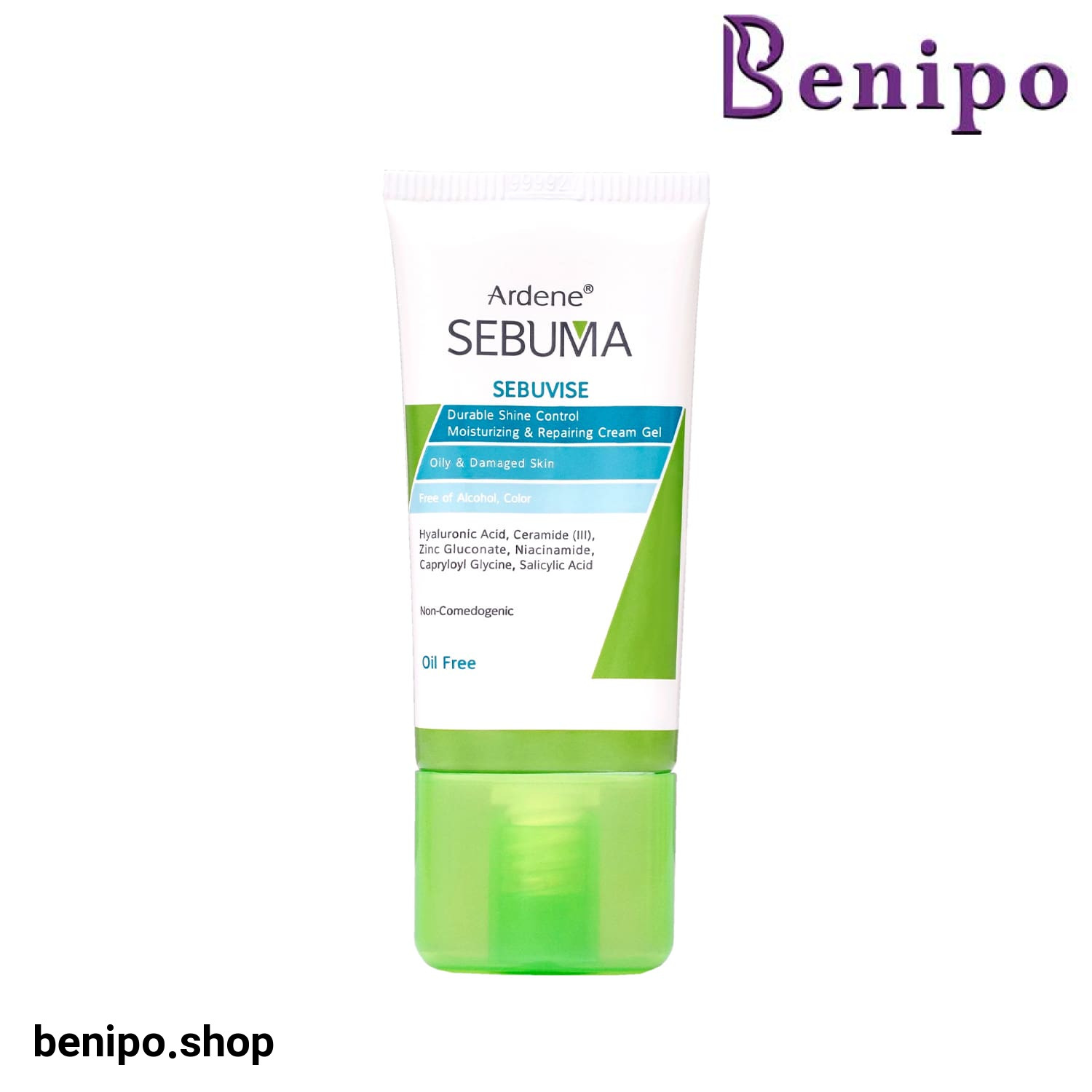 کرم ژل مرطوب کننده و ترمیم کننده پوست چرب آردن سبوما