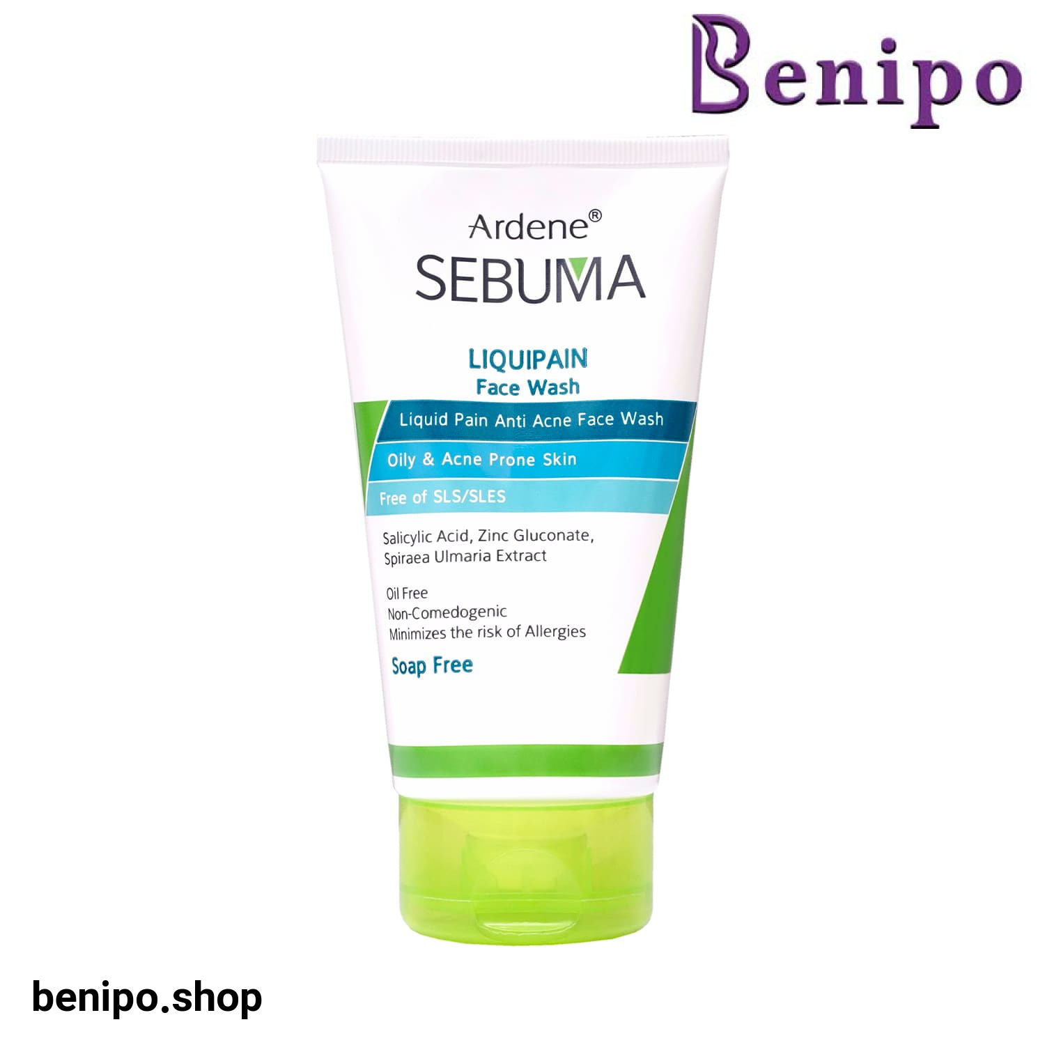 مایع شوینده غیر صابونی پوست چرب و جوش دار آردن سبوما