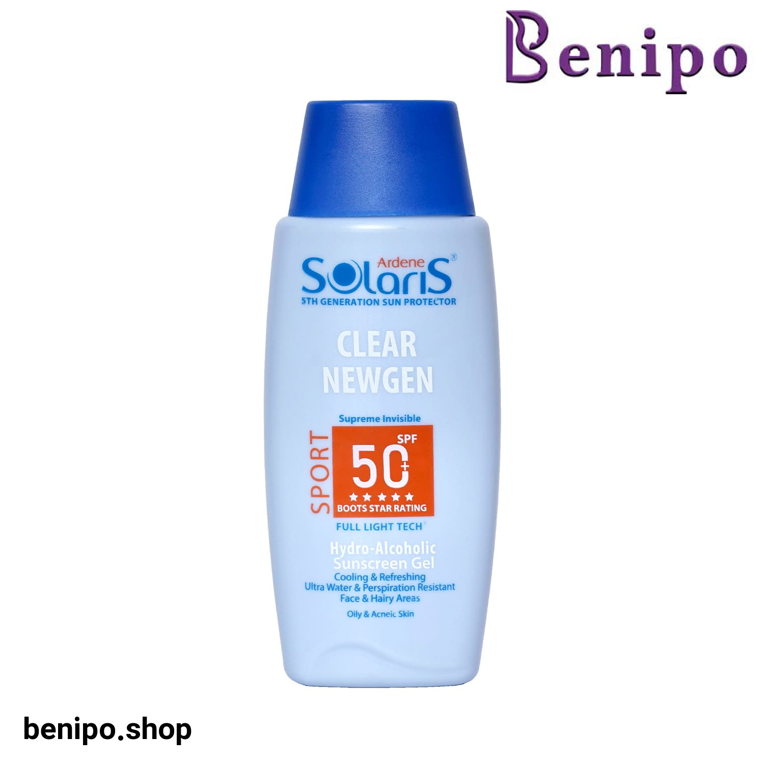ژل ضدآفتاب spf50 کلیر نیوژن آردن سولاریس