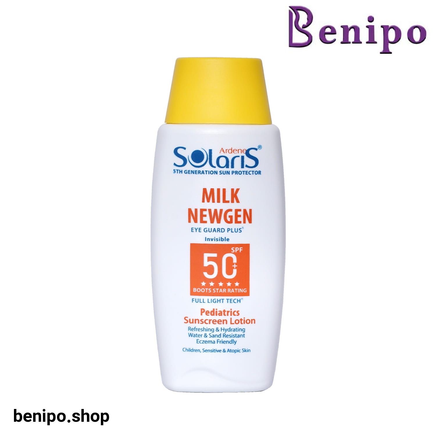 لوسیون ضدآفتاب کودکان SPF50+ آردن سولاریس