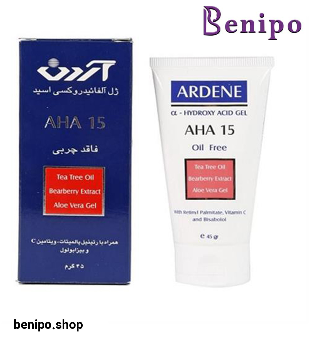 ژل آلفا هیدروکسی اسید 15 درصد 45گرم