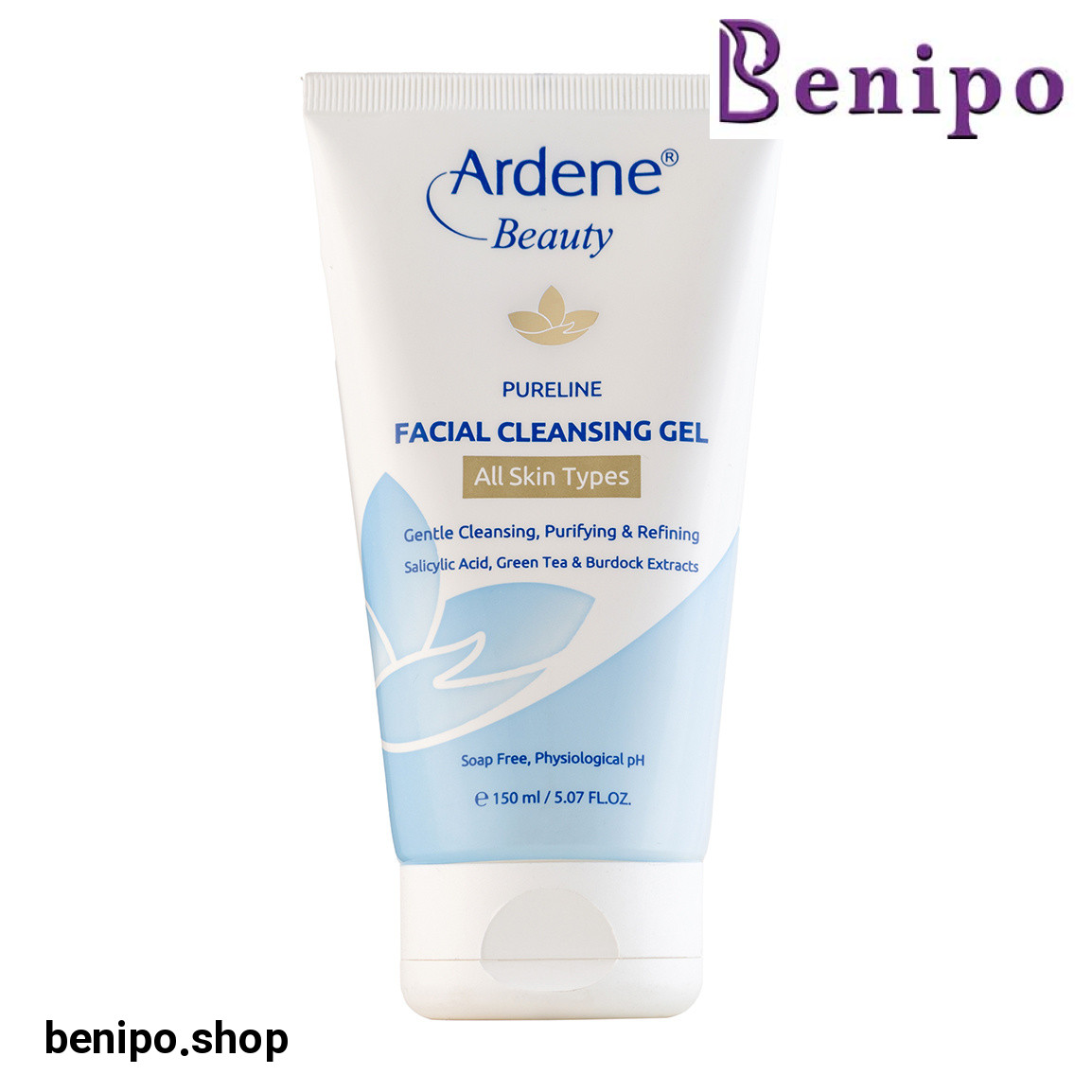 ژل شستشوی صورت پیورلاین آردن بیوتی