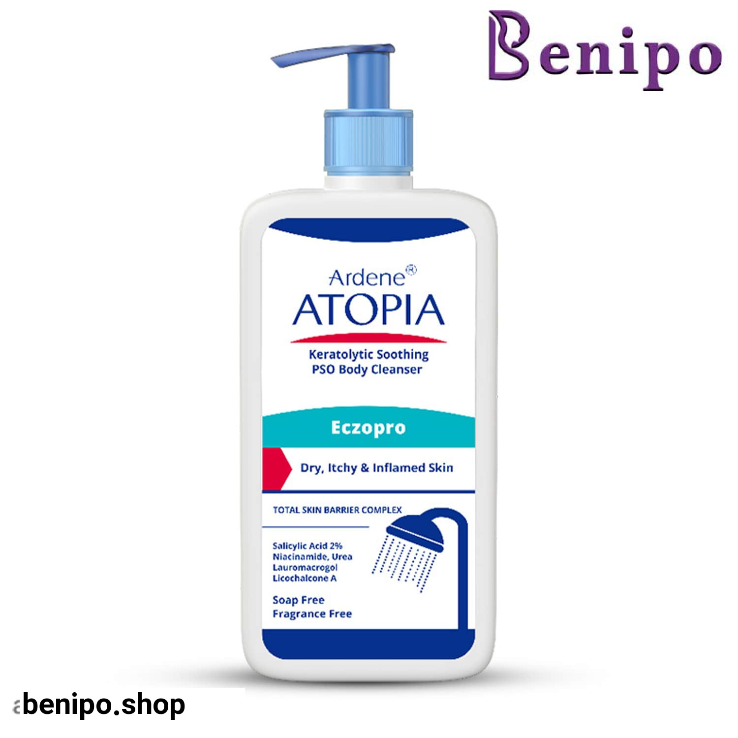 بالم شوینده بدن التیام بخش و لایه بردار پوست آردن اتوپیا