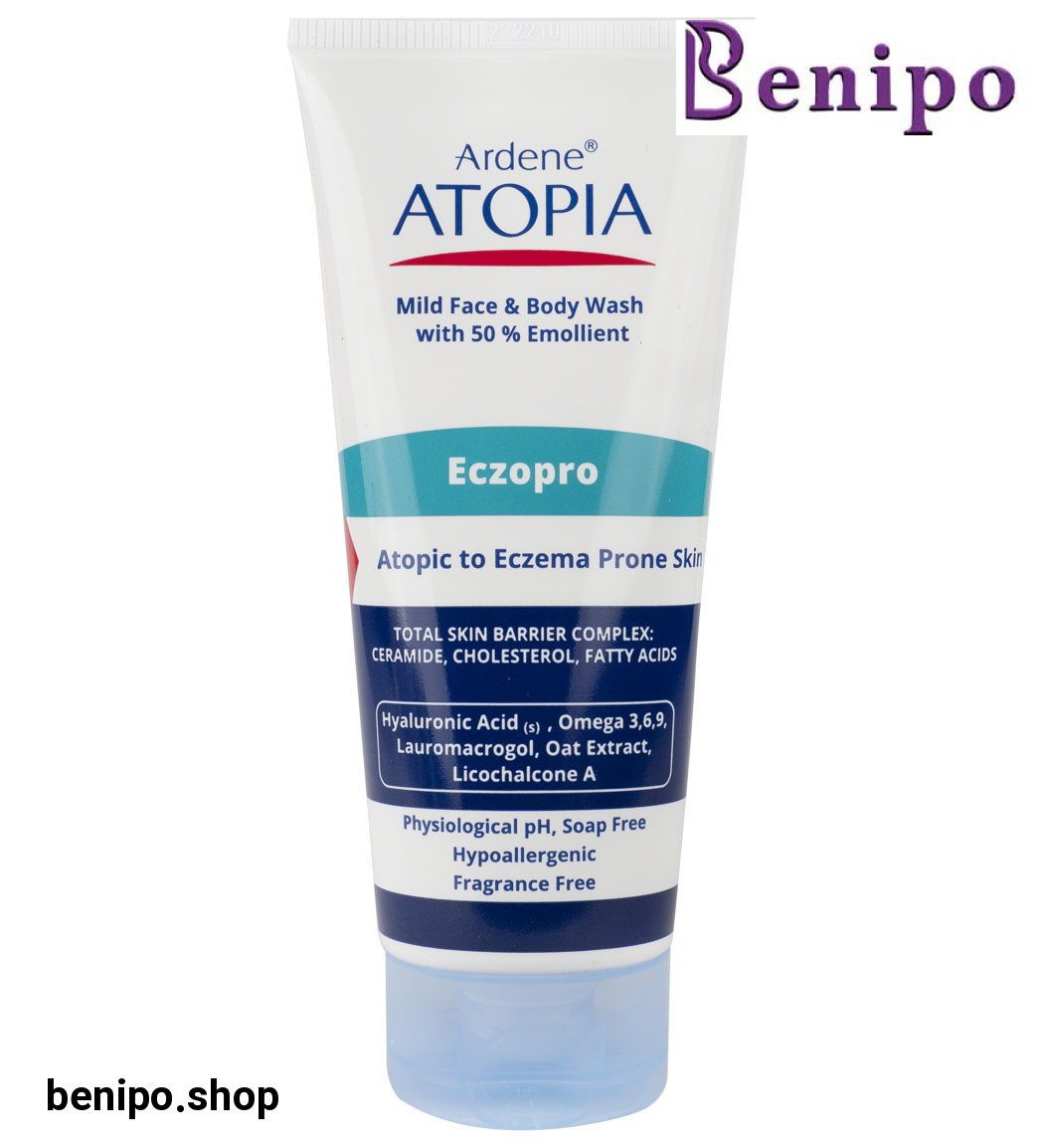 شوینده صورت و بدن پوست اگزمایی مدل Eczopro اتوپیا