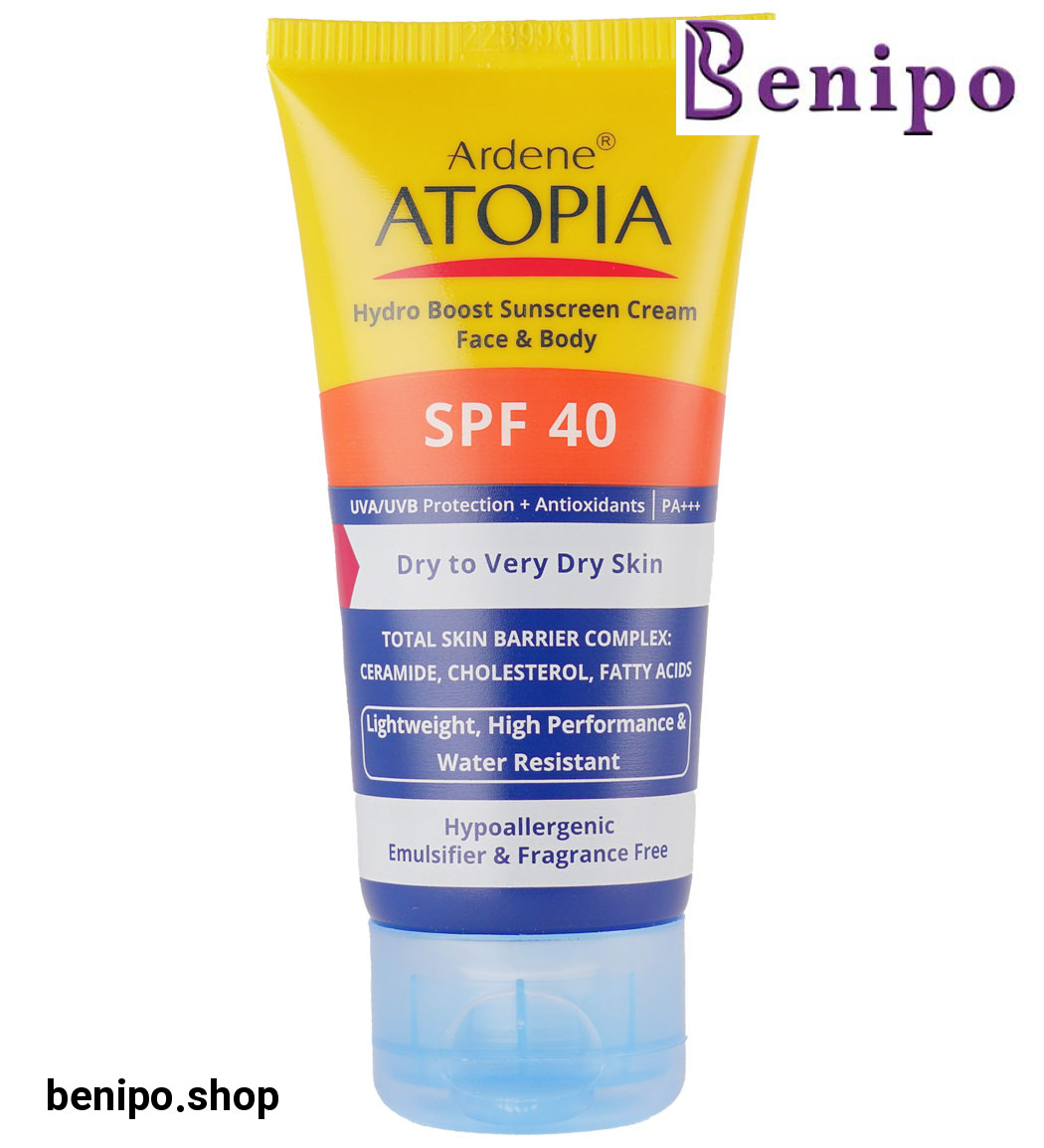 ضد آفتاب SPF40 پوست خشک مدل Dry Relief اتوپیا