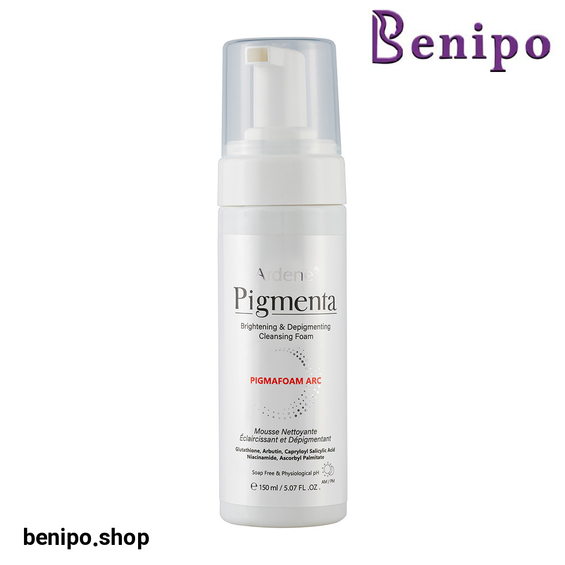 فوم شوینده و روشن کننده پوست صورت 150میلی لیتر