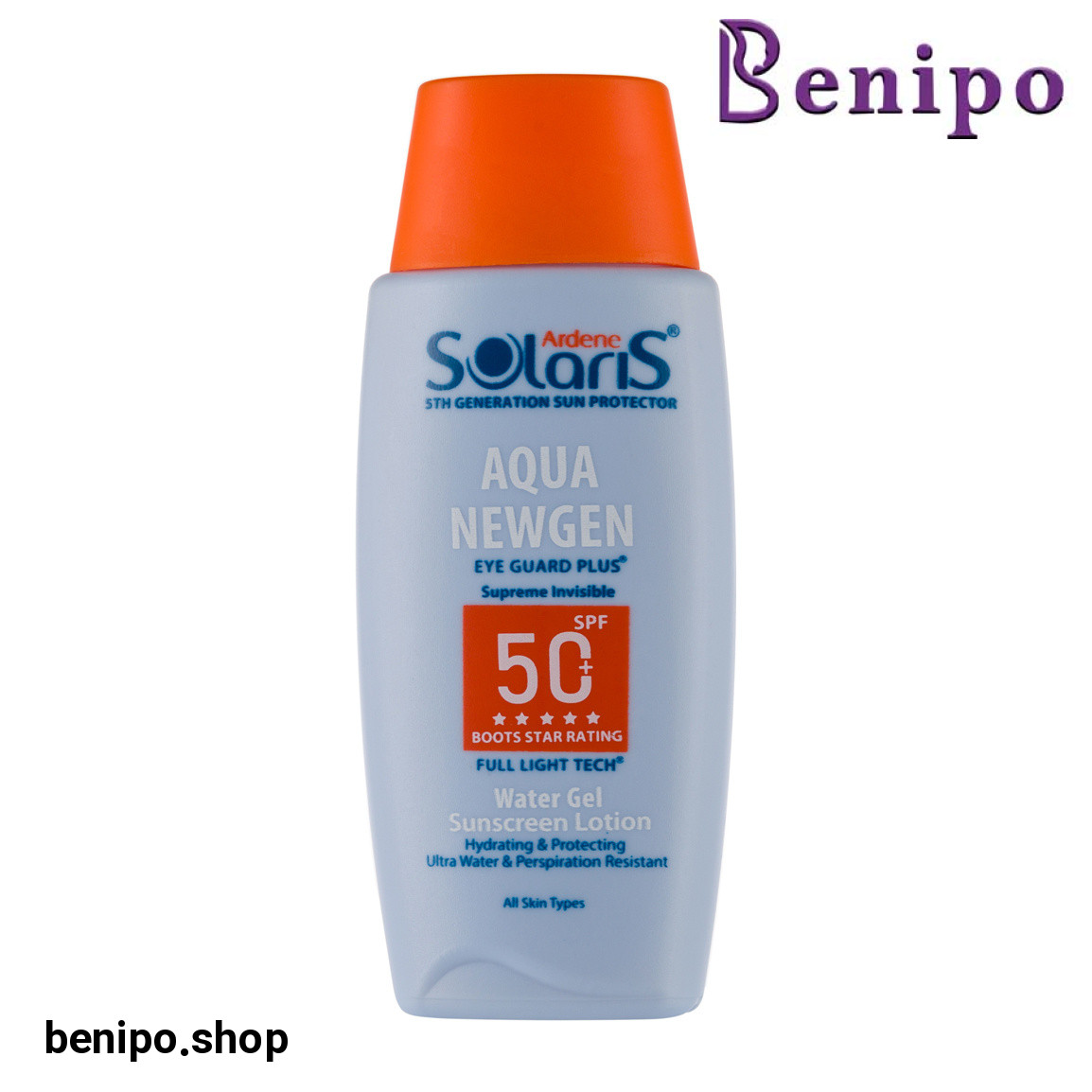 لوسیون ضد آفتاب مدل آکوا نیوژن +SPF50 مناسب انواع پوست حجم 100 میلی لیتر