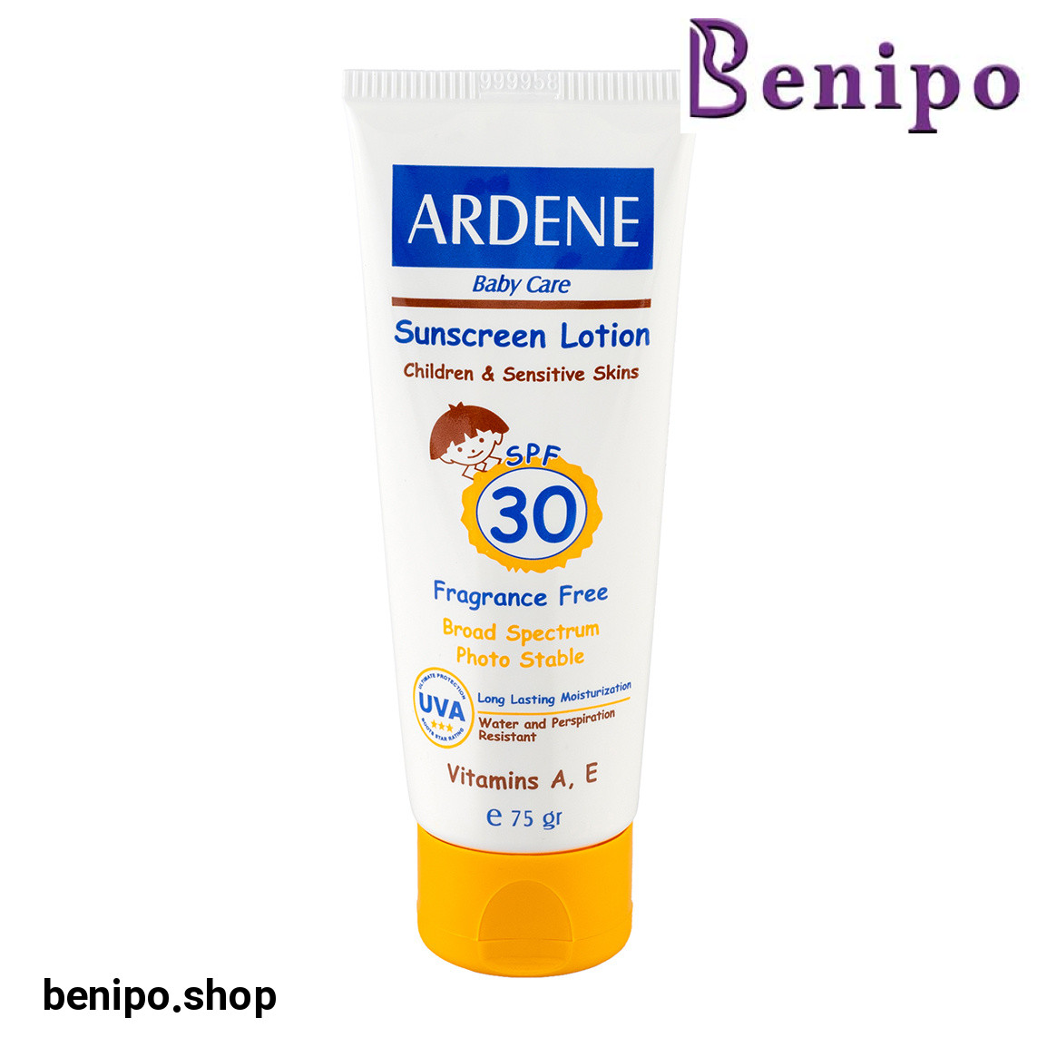 لوسیون ضد آفتاب  اس پی اف 30 کودک