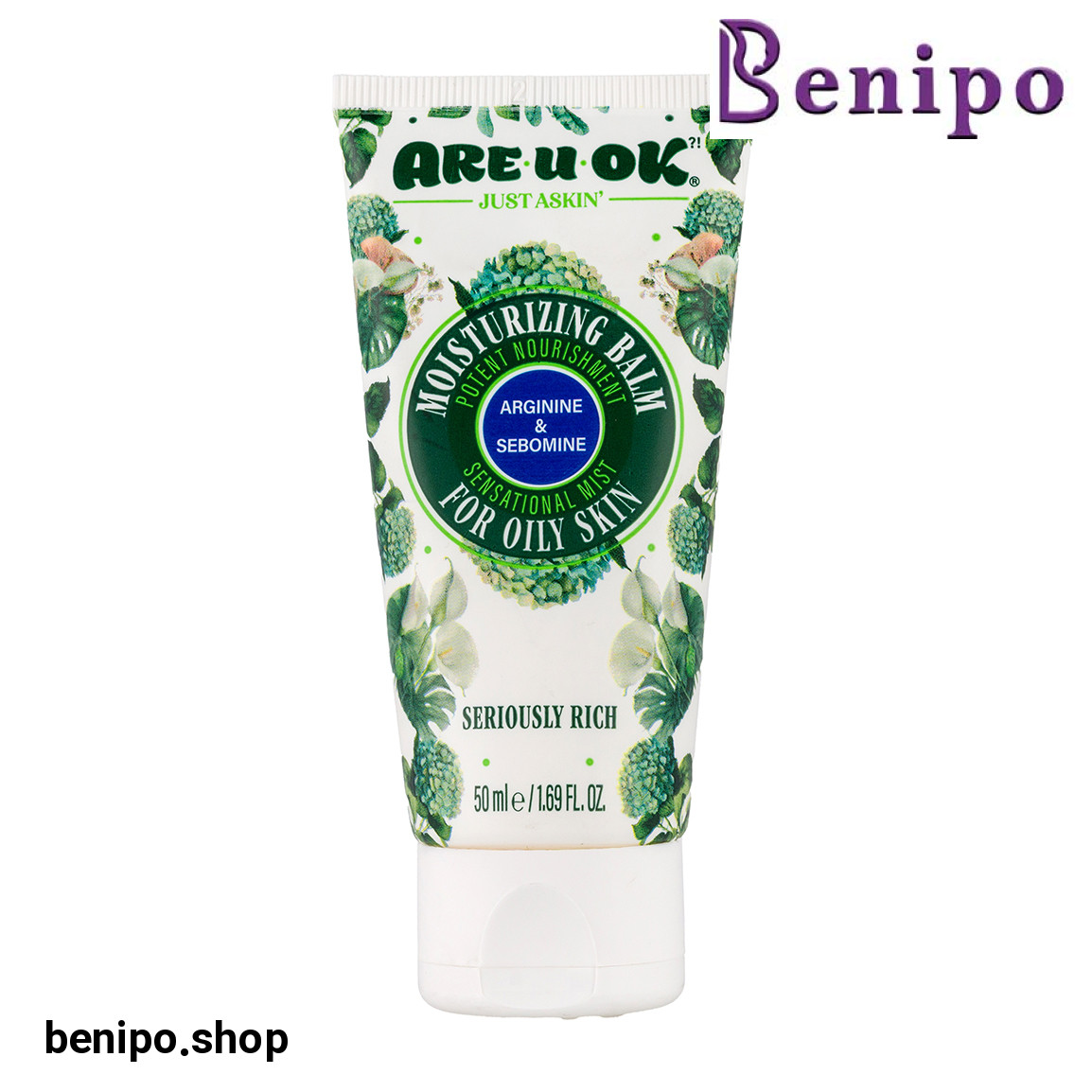 بالم مرطوب کننده آرژنین مناسب پوست چرب 50 میل