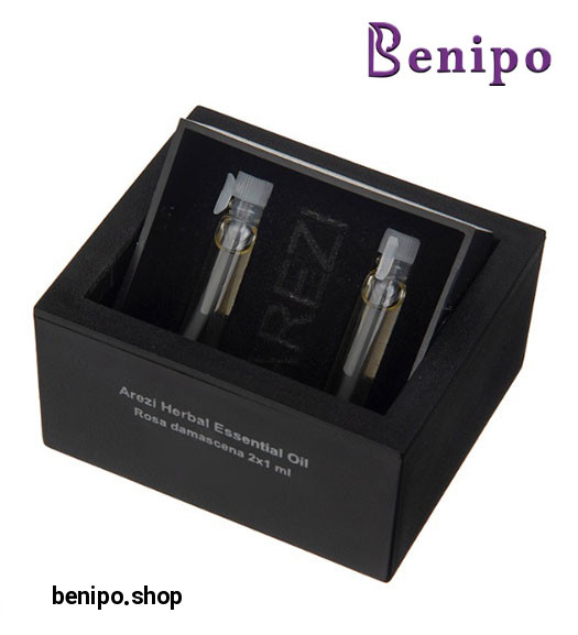 عطر مردانه و زنانه با رایحه گل محمدی بسته دوتایی 1میل